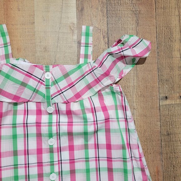 Pretty in Plaid: Crown & Ivy Off-Shoulder Dress - Picture 11 of 15